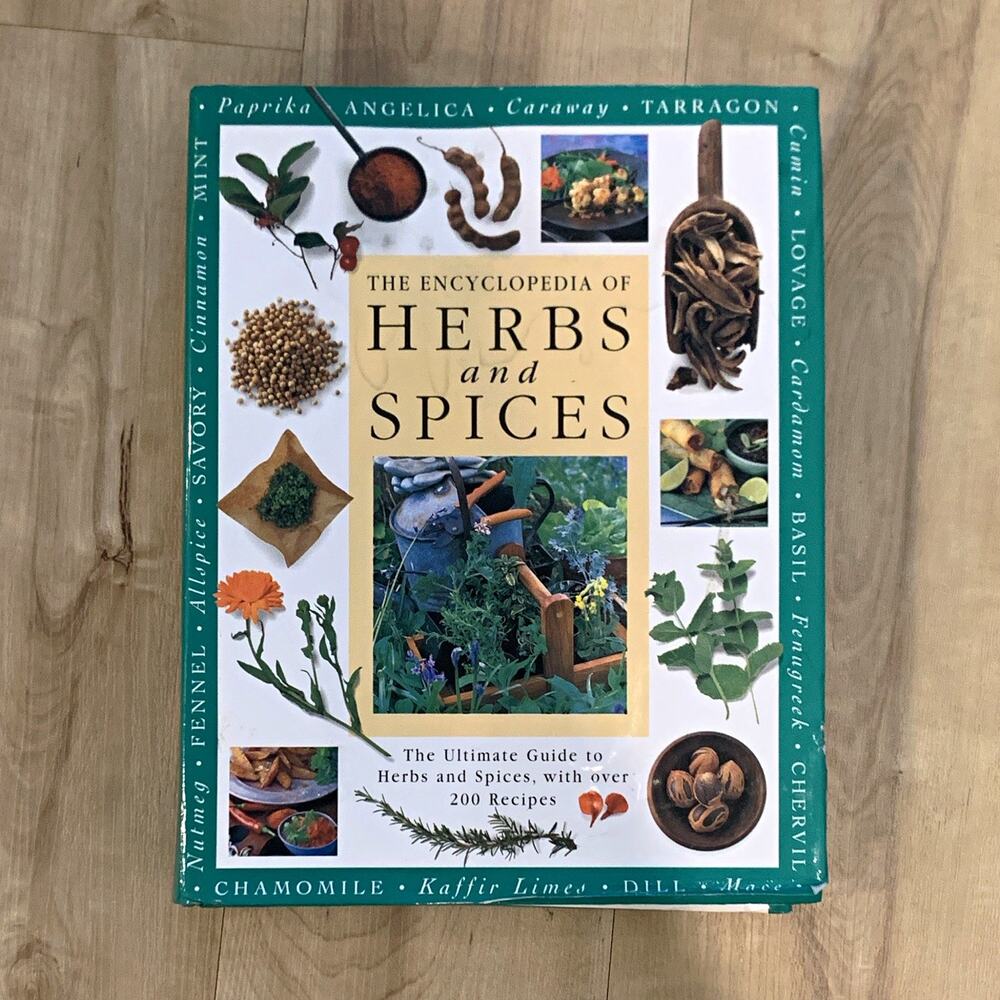 The Encyclopedia of Herbs and Spices Hardcover Cooking Encyclopedia Clevely
